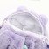 Children's "Bunny" bag with a bow, 18 cm, purple color