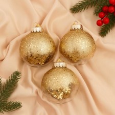 Set of balls plastic D-8 cm, 3 pcs 