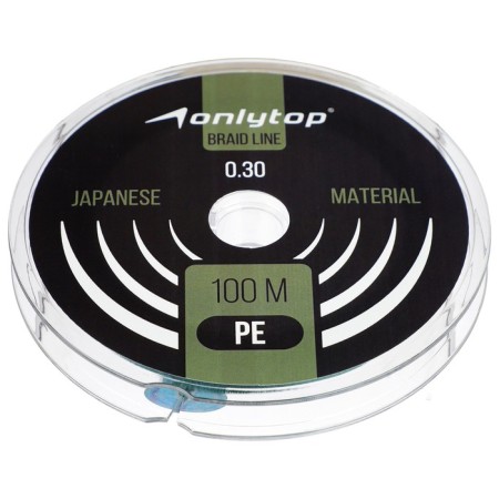 Onlytop Universal X4 cord, diameter 0.30 mm, test 22 kg, 100 m, dark green-3