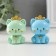Polystone souvenir "A cat with a golden bell" mix 2x3x5 cm