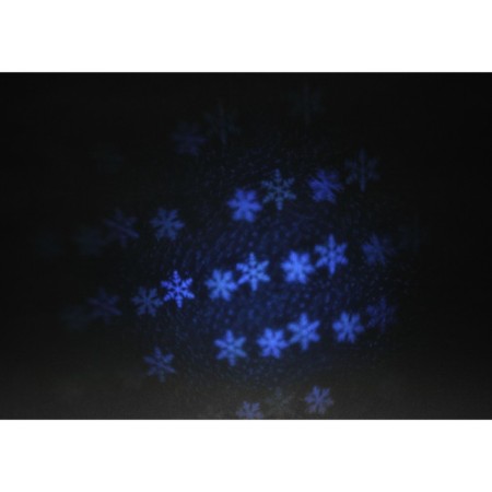 LED projector "Snowflakes" Multist let, cold light 220V, IP44-5