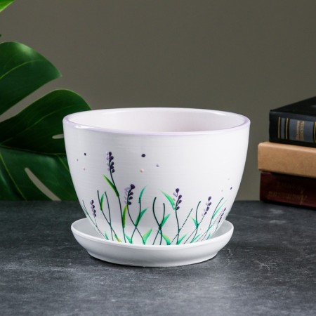 Flower lavender pot 1.65 l