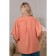 Female blouse, size 48, pink color