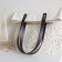 Handles for bag, pair, 52 ± 2 × 2 cm, beige color