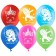 Shar Latex 12 “Happy Birthday! Unicorns”, pastel, 2-sided, set 25 pcs., Mix