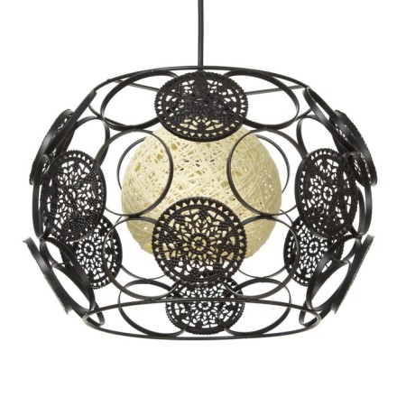 Lamp Bayerlux 2743/1bk E27 40W Black 32x32x24-124 cm-1