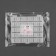 Organizer for threads, for 25 rumps, 12 × 10 × 3 cm, the color is transparent