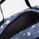 Road bag with lightning, outer pocket, long belt, blue color