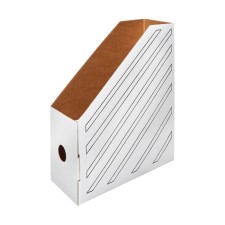 A4 storage, archive, calligrata, micro-frong cardboard, 100 mm, up to 900 l, white