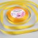 Satin tape, 10 mm × 23 ± 1 m, sunny color No. 16