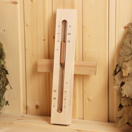 Sanding clock for a bath and sauna closed CPS-1Sh (15 min) in a box-1