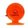 Inertial coil, plastic, diameter 6.5 cm, orange color, 808s