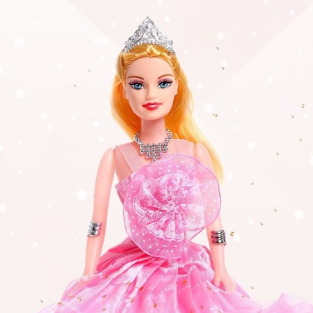Model doll "Anna", in a dress, mix-1