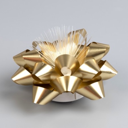 LED toy "Balt-star" 9 × 6 × 9 cm, batteries LR44x3, glow of multi, golden-3