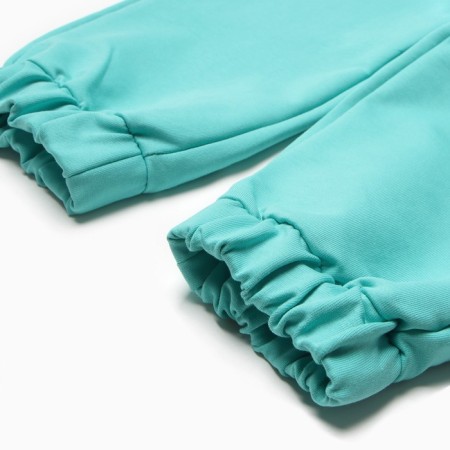 Брюки для девочек, цвет ментоловый, рост 152 см-3