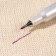 Fabric marker, self -perishable, purple color