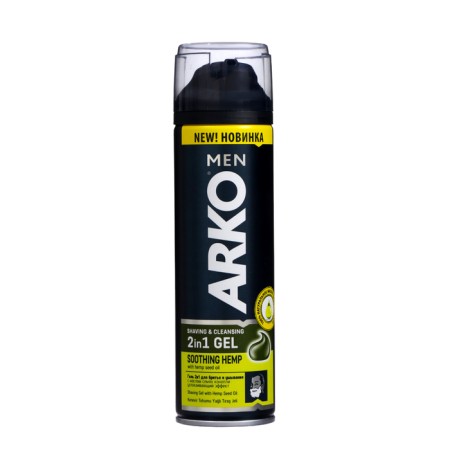 Arco Men Hemp shaving and washing gel, 200 ml