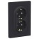 Double SE AtlasDesign, 16 A, 250 V, built -in., S/K, curtains, IP20, carb., Atn001026