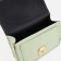 Bag Messenger Baby on fasteners, outer pocket, green color