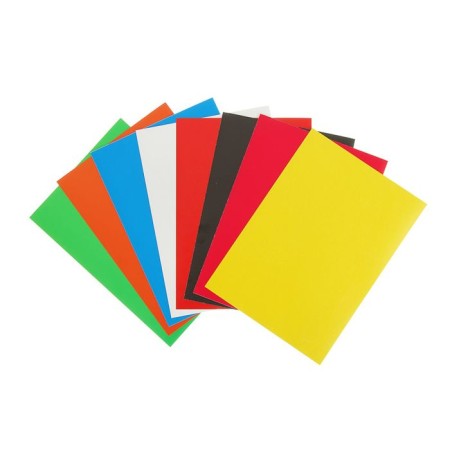 Cardboard of color A4, 8 sheets, 8 colors, KOH-I-NOOR, 210 g/m², laminated-1