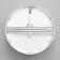 Lamp "Round Round" LED 12W 6000k white 10.5x10.5x5cm