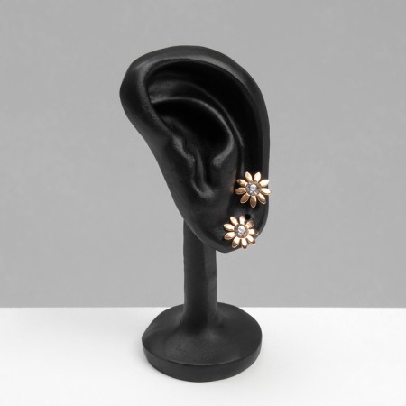 The earrings stand "Ear" 4.2 × 3 × 11, 3 holes, black color-2
