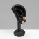 The earrings stand "Ear" 4.2 × 3 × 11, 3 holes, black color