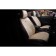 Monaco capacities, 3D, premium velur, set 2 pcs brown/beige/brown