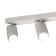 Stitch Mantra Sal, GU10, 4x10W, 650x75x128 mm, matte white color