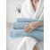 Tainted tange Guten Morgen Sky, 500 grams, size 30x50 cm, blue color