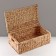 Wicker basket, 59x35x21 cm, reeds