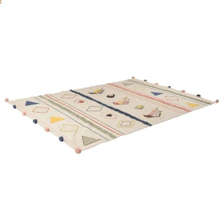 Ethnic carpet, size 120x180 cm, bird print-5