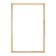 Frame for paintings (mirrors) 40 x 60 cm, profile 18 x 36 mm, liam, unpainted wood (suitable for decoration)