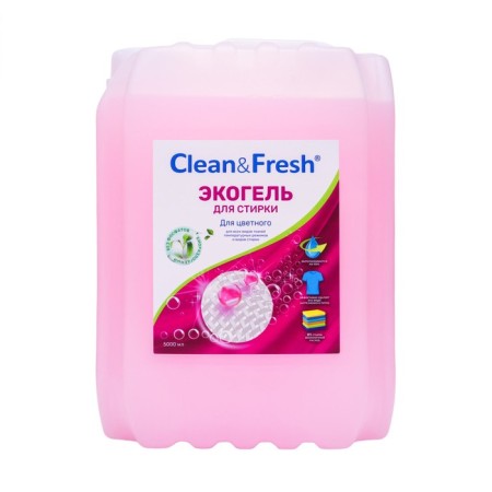 Clean & Fresh washing gel for colored linen, 5 l