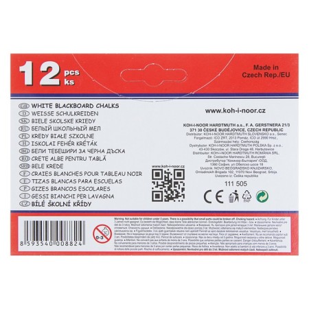 Small are white Koh-I-Noor, in a set of 12 pieces, square-2