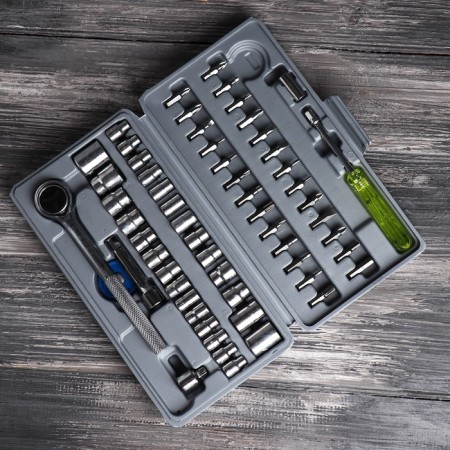 A set of tools in the Case "Tool", automobile, 60 items-3