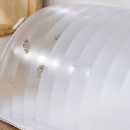 Plastic breadbag "rondo", 34.5 × 27.3 × 16.5 cm, white color-3