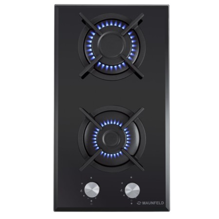 Hlect surface Maunfeld EGHG.32.1CB/G, gas, 2 burners, black glass
