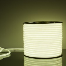 Flexible Neon Elektrostandard, IP67, 2835, 144 LED/m, 220V, round, glow cold white