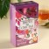 Gift set "Blow with happiness": Black tea Vanil and caramel 50 g, sweets with cream filling 150 g.