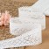 Knitted lace, 50 mm × 10 ± 1 m, white color