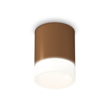 Lumber of the overhead Ambrella Light, XS6304041, MR16 GU5.3 LED 10 W, the color of coffee sand, white matte