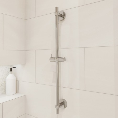 Shower stand Milardo niagara nia6500m17, 76x104x654 mm, stainless steel, chrome-1