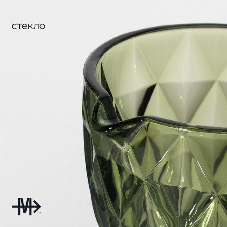 Glass Glass Magistro "cruise", 1.1 l, green color-1