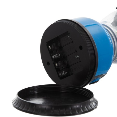 Aldny lamp LED 12W USB from 4haa Blue 12.5x12.5x21.5 cm Risalux-7