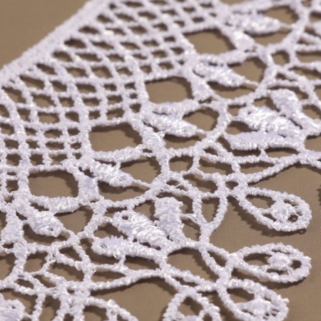 Gypury collar, 25 × 7 cm, white color-4