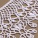 Gypury collar, 25 × 7 cm, white color