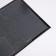 Cover for passport, embossing, crocodile, black color