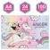 Gift set in the folder, 50 items, Minnie and unicorn