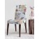 Case for the chair "Pastel roses and lilies", decorative, velor